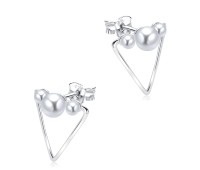 Silver Stud Earring STS-6095